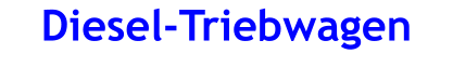Diesel-Triebwagen